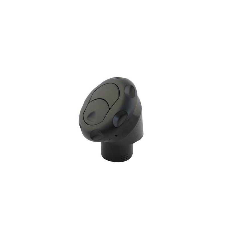 Varmluftdyse med luk 55mm 45 grader