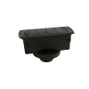 Vinduesdyse med luk 134 x 52 med lige 55mm tilslutning