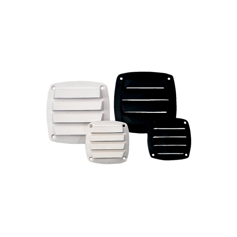 Roca ventilgller PVC Roca ventilglle 4" hvid 125x125x100mm