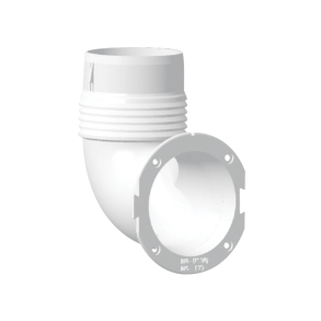 Nuova rade Slangeadapter 90 til ventilgller 70 eller 76mm