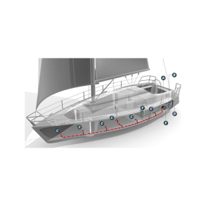 Webasto air top 40 evo luftfordelingskit til 3 kahytter