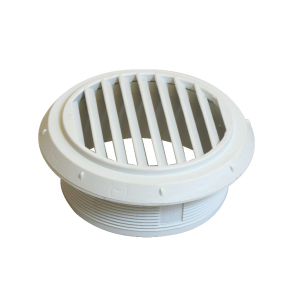 Webasto ventil hvid drejbar/ben 45 til 90mm slange