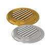 Roca ventilglle  125mm messing