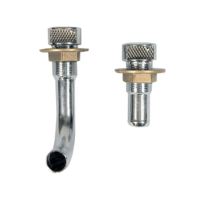 Tankudluftning lige 16mm forkromet messing