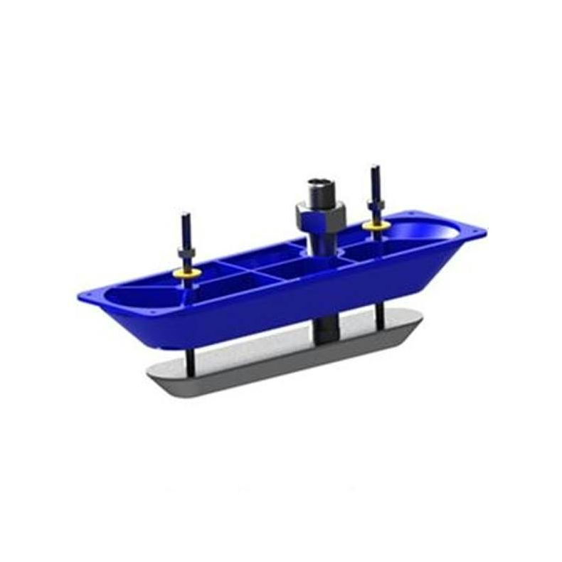 Gennemfrings transd. RF stl structurescan hd,sort 9-p