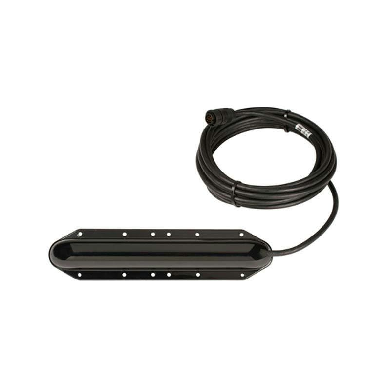 Gennemfrings transducer plast structurescan hd, sort 9-p