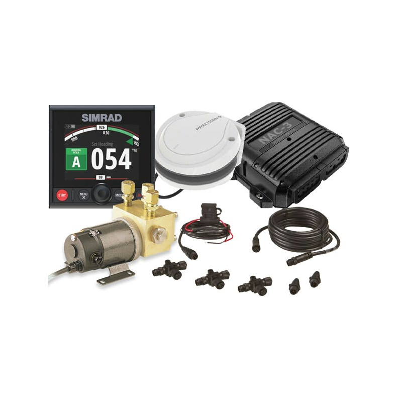 Simrad autopilot pakke med AP44,NAC-3,Precision-9, Pump-3