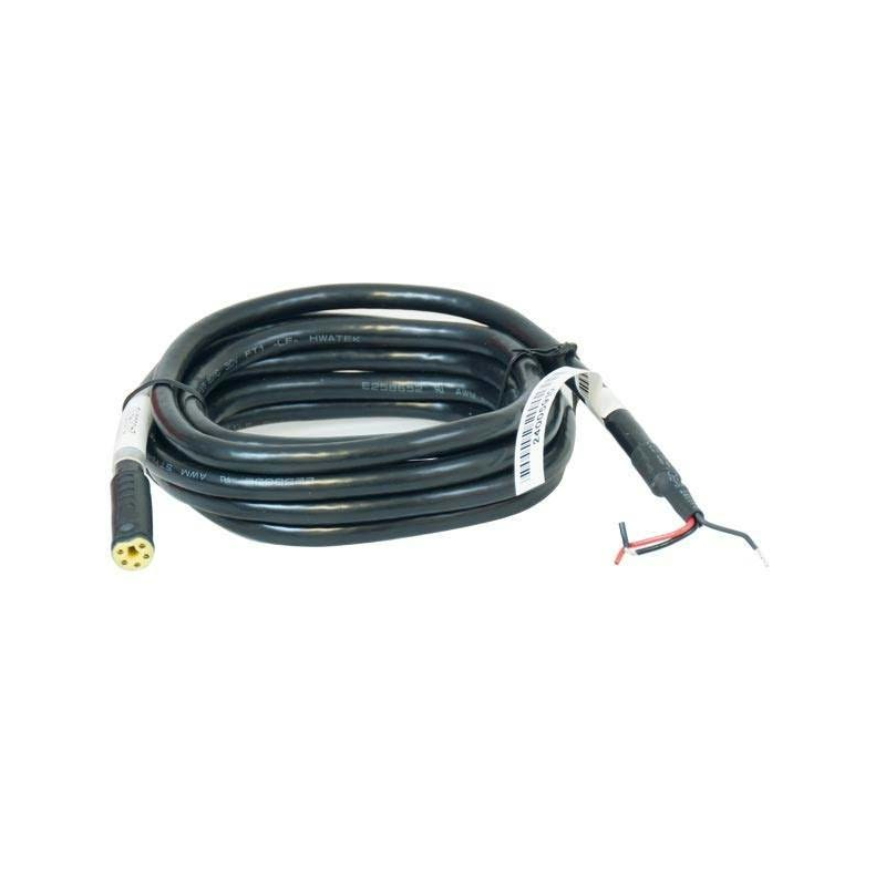 Simnet power kabel 2m uden terminator(gul)