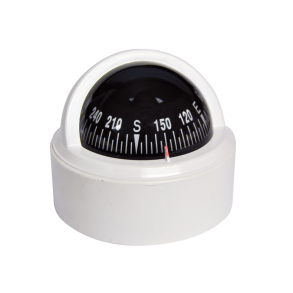 Riviera kompas STELLA BS1 65mm -hvid med hvid rose