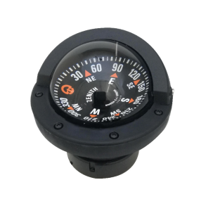 Riviera kompas ZENITH BZ1 SLIM 80mm nedbygning sort