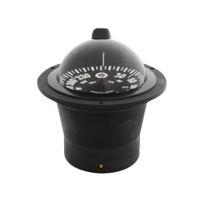 Riviera kompas WHITE STAR BW1 - 130mm, nedbygning, sort