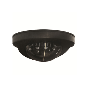Riviera kompas ASTRA 100mm, loftmonteret, sort med sort rose