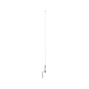Scout KM-3F VHF glasfiber antenne 0,9m med aluminium vinkel beslag