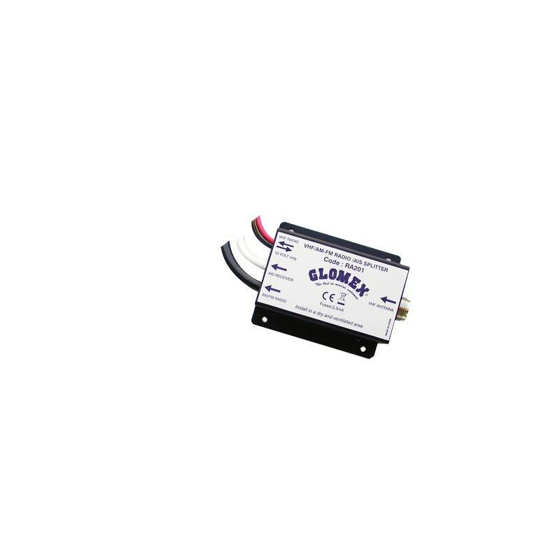 Glomex RA201 VHF/AM-FM/AIS splitter 12V