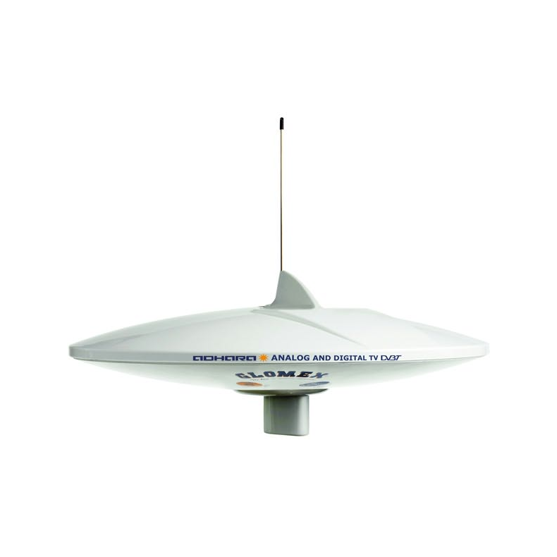 Glomex V9150AGCU/DAB TV antenne med DAB 37cm, 20m kabel 6TV