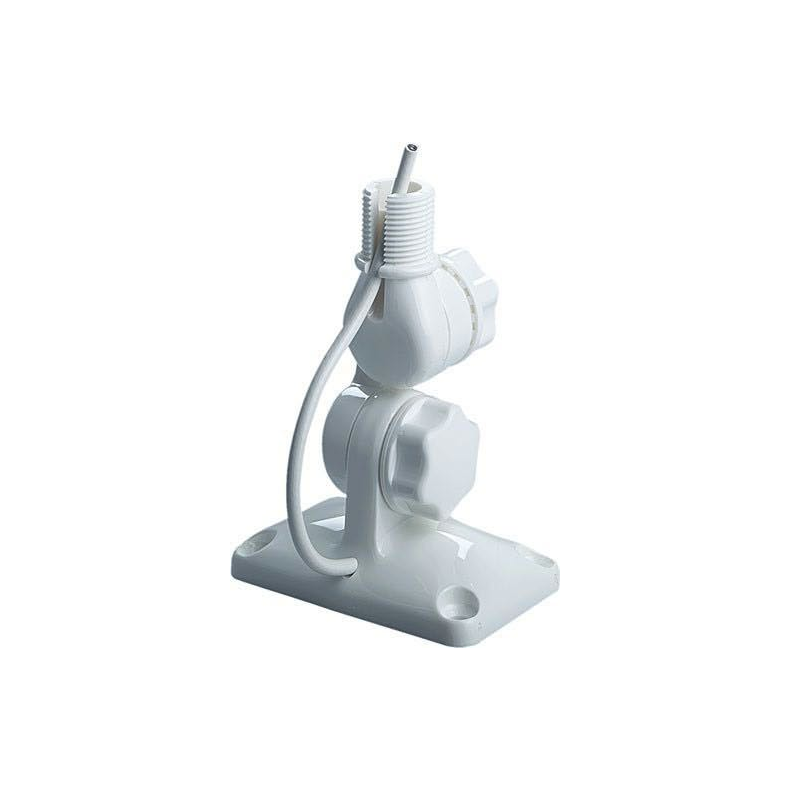 Glomex RA135 hvid nylon 4-vejs antenne vippebeslag