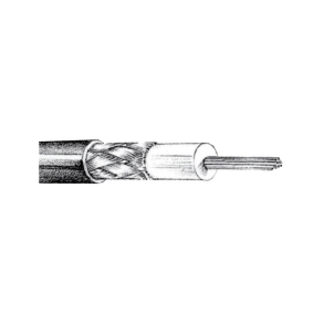 1852 VHF kabel RG58 hvid 6mm, pris pr. M.