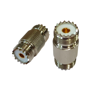 1852 VHF hun/hun samlestykke til PL259. 2-pak