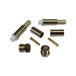 1852 FME hun stik til 6mm kabel RG58, crimpning, 2-pak