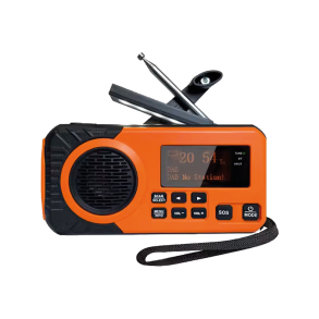 Ndradio med DAB+/FM og solcelle