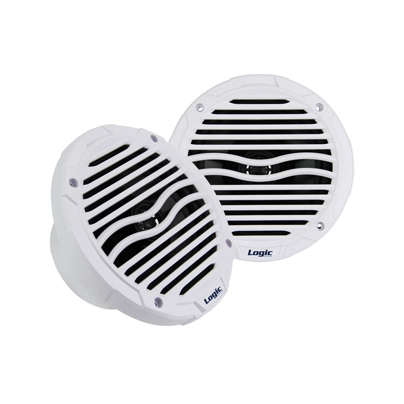 Hjtalerst Logic SoundLab Marine Hjtalerst Logic SoundLab Marine 8" hvid 2stk