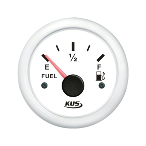 Kus brndstofmler hvid 0-190ohm 12/24v