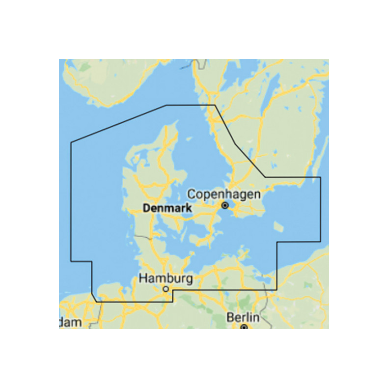 C-Map Y205 Discover, Danmark "kun ved kb af plotter"