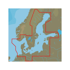 C-map Y299 Reveal, Danmark til Lowrance,Simrad & B&G