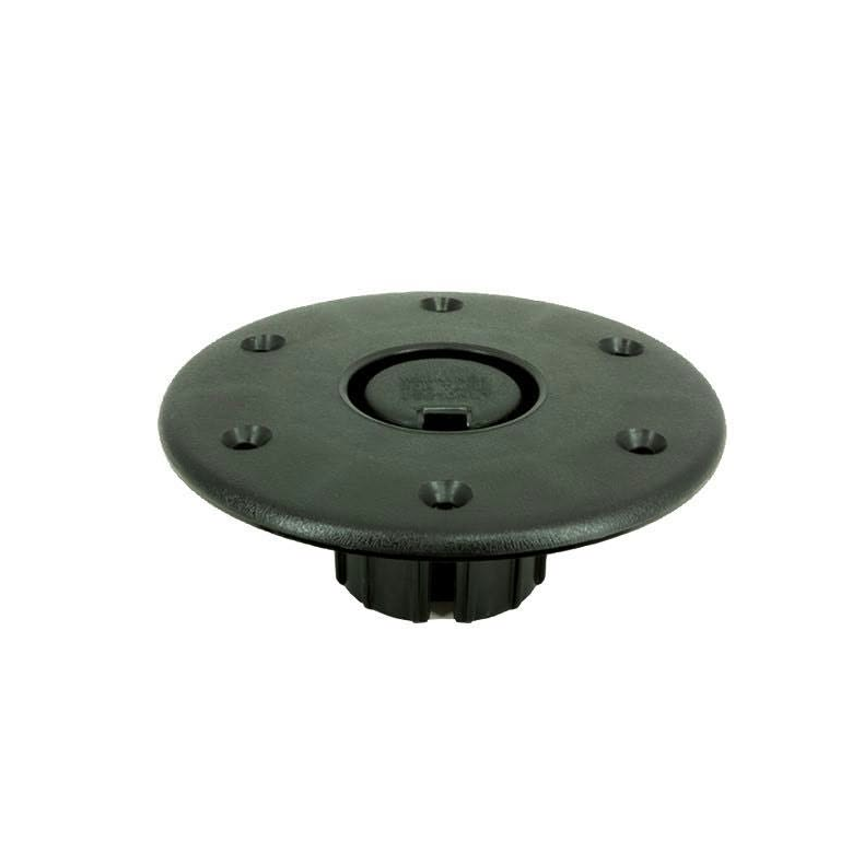 Nedbygningsbase springfield 18cm strk sort pvc til 12.0774