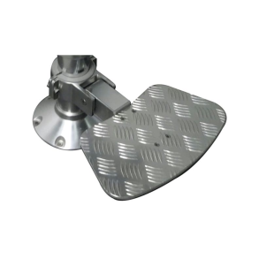 ESM fodhviler eloxeret aluminium til konsol 73 & 87mm