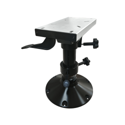 ESM Ocean stolkonsol med glide & svirvel - sort