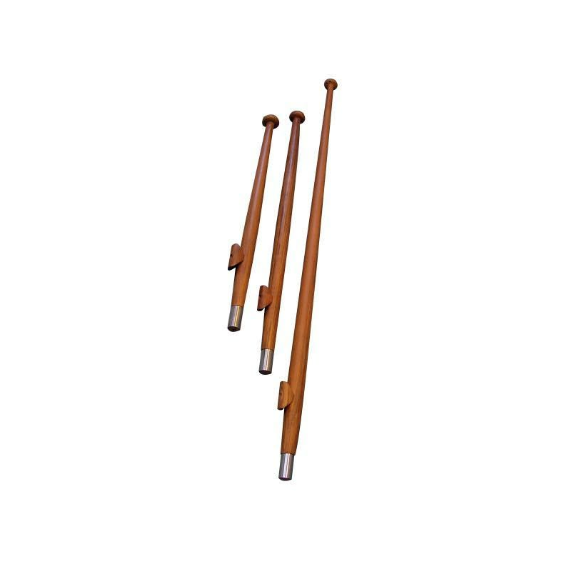 Flagspil teak  25mm 1852 Flagspil i teak 60cm bsning 25 mm