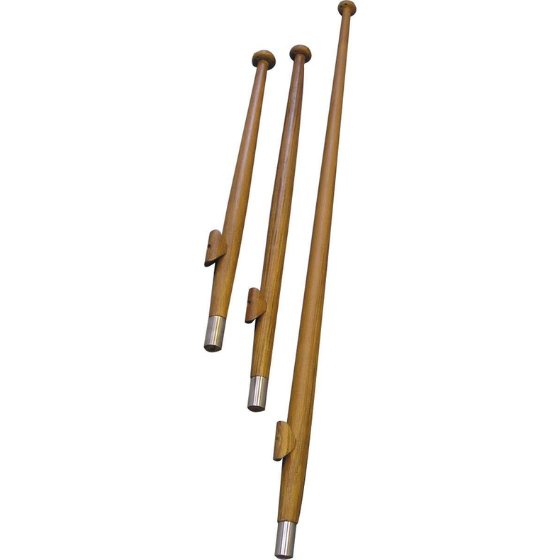 Flagspil teak  25mm 1852 Flagspil i teak 120cm bsning 25 mm