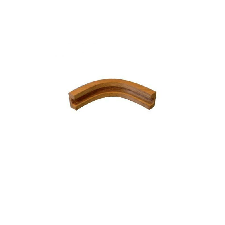 Teak vinkel 13 x  7 inde 100/90 gr.