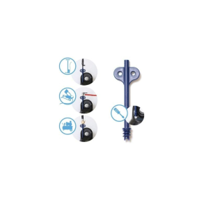 Dan-Fender adapter kit med 10 adaptere