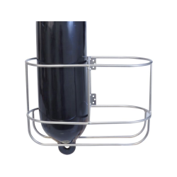 1852 fenderholder til 2 fendere, lige