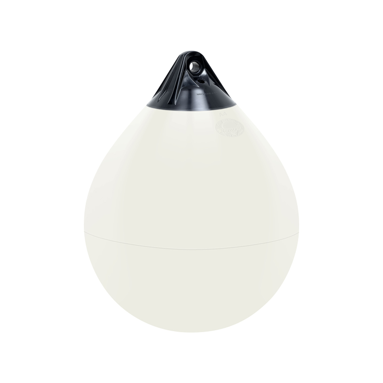 Polyform jordbærfender hvid/sort top Polyform A0 jordbær fender 210 x 280mm hvid med sort top