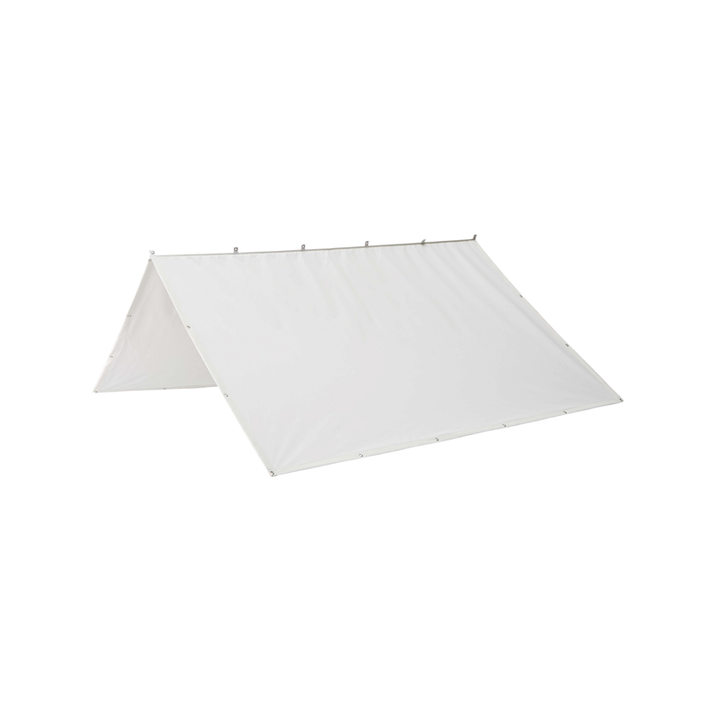 Nettuno Cagnaro bom solsejl 160x160cm Nettuno Cagnaro bom solsejl 160x160cm L-325cm hvid