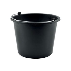 Plast spand 12ltr. sort