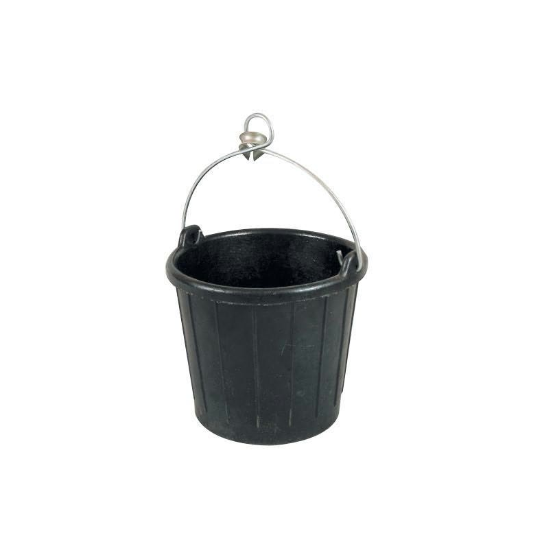 Gummips kraftig med galvaniseret hndtag 7,5l