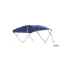 Bimini top fly inox 255x255x140cm navy