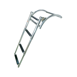 Badestige til gummibd med 3 teleskop trin l-87/38cm b-29cm