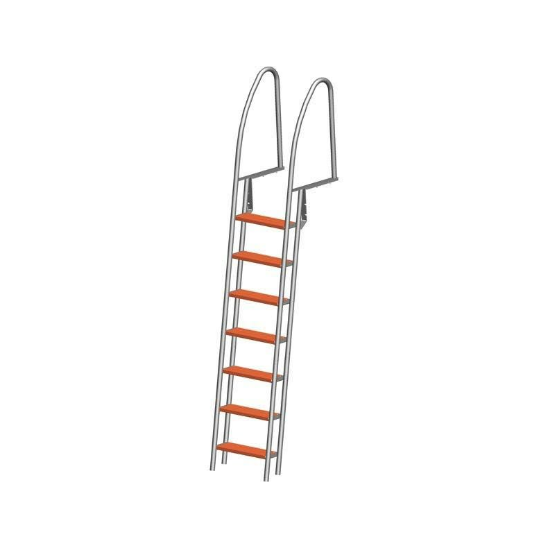 Brostige 7 trin RF 304 lngde 256cm bredde 49cm