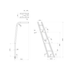 1852 Sort Targabjle med 70 gr vinkel 40/32mm B: 1,5-2,25m