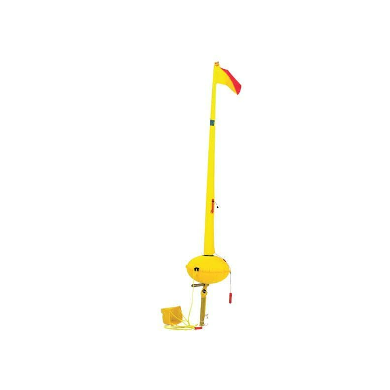 Dan-buoy gul oppustelig