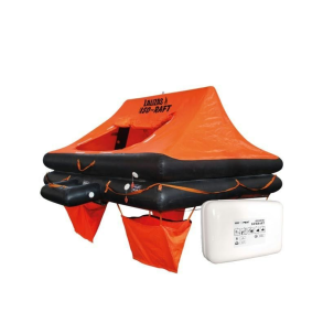 Lalizas iso 9650-1 redningsflde i container til 8 personer