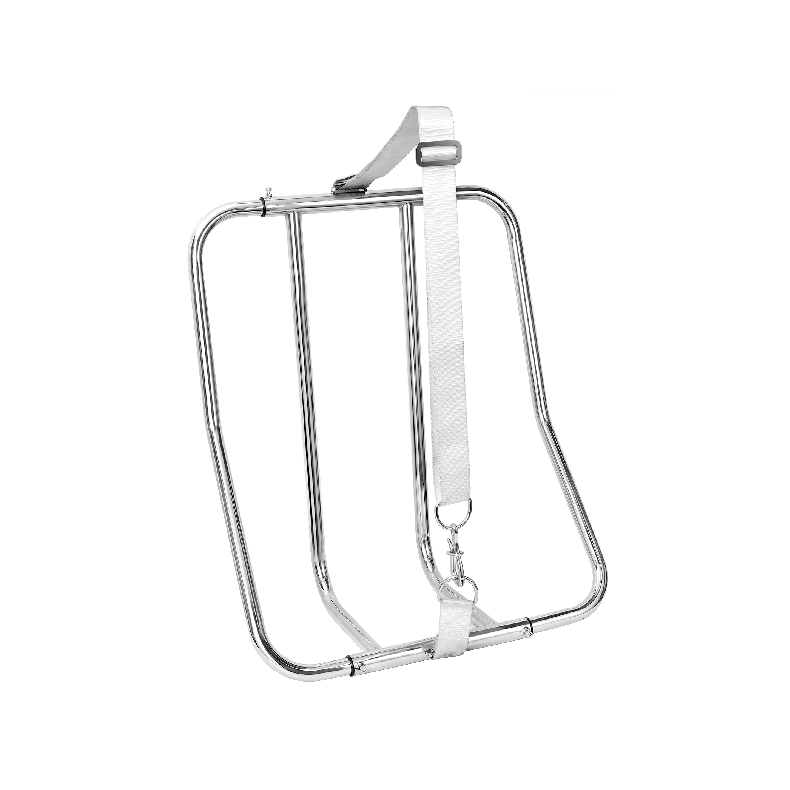 Redningsfl�de beslag i rustfrit st�l, vertikal montering