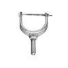 regaffel med bolt galv 70mm