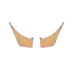 Badeplatform til snekke