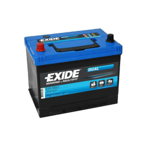Exide Batteri Nautilus 80Ah dual